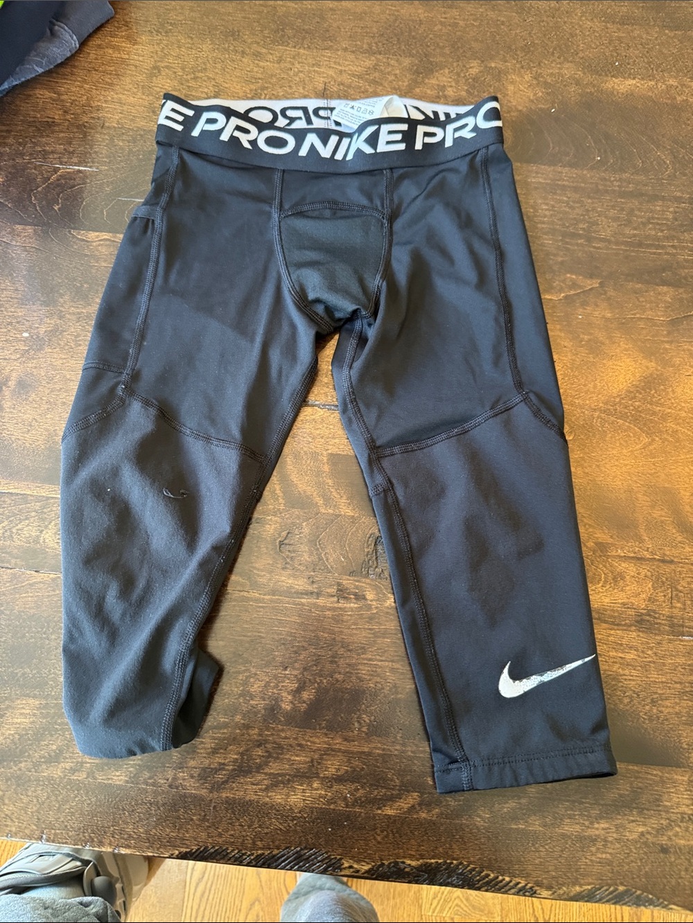 Nike Black Kids Performance Compression Leggings